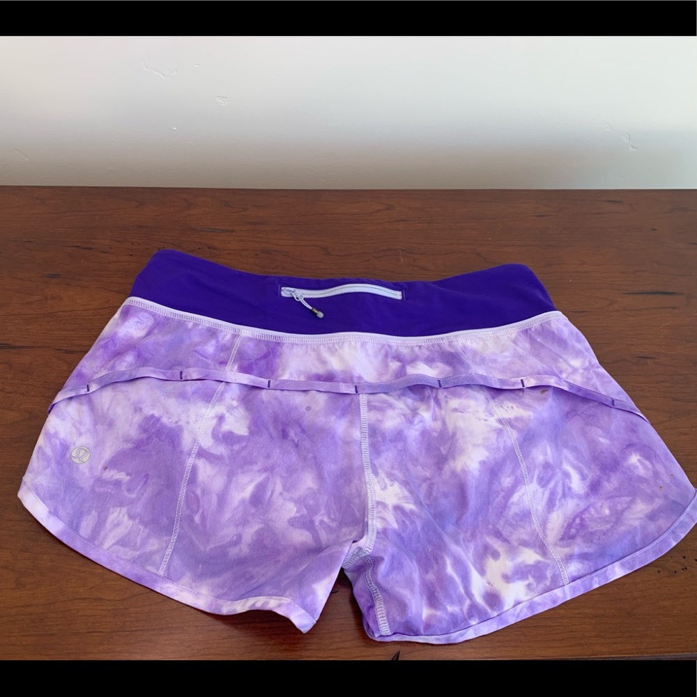Lululemon speed shorts